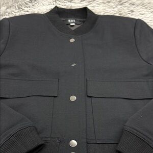 Kut from the Kloth Black Bomber Jacket
